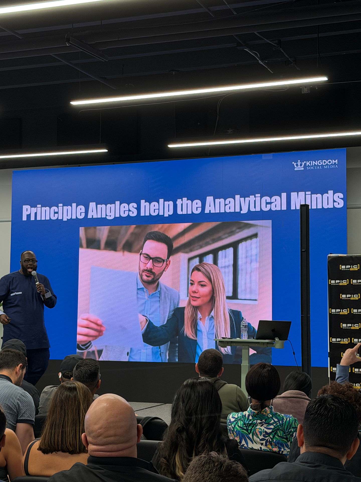 David Simons Kingdom Social Media talk